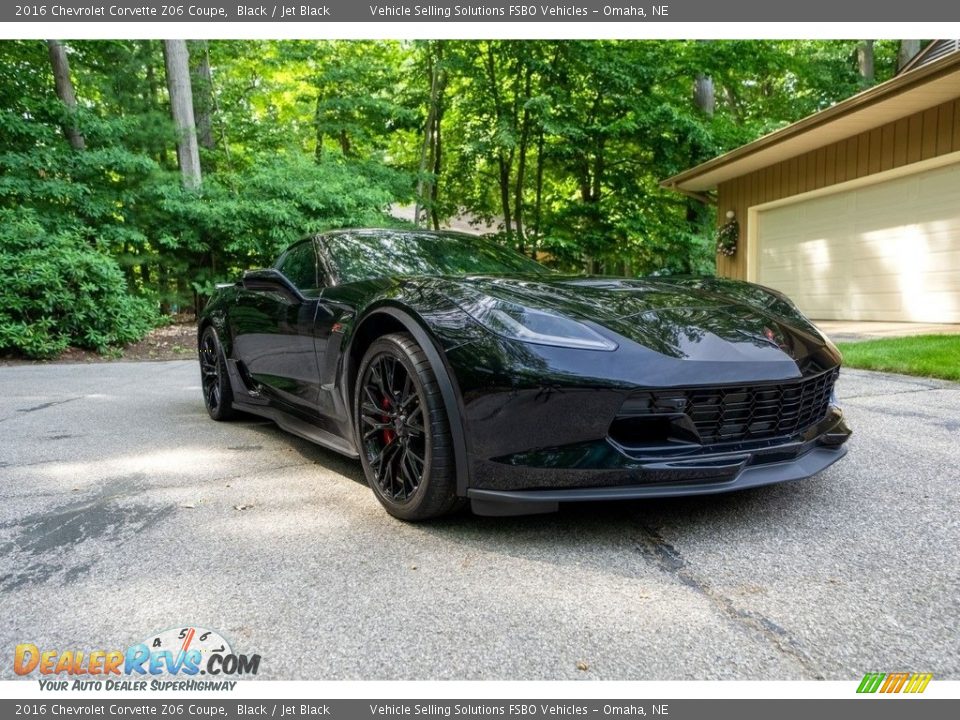 2016 Chevrolet Corvette Z06 Coupe Black / Jet Black Photo #6