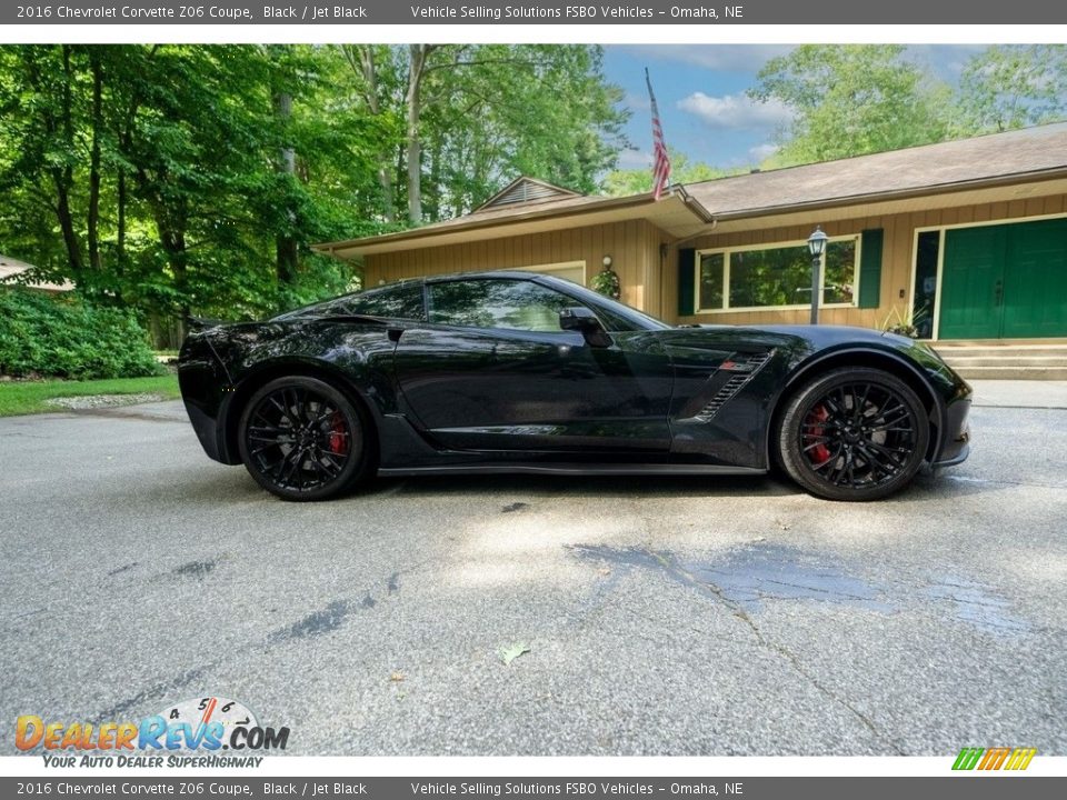 2016 Chevrolet Corvette Z06 Coupe Black / Jet Black Photo #8