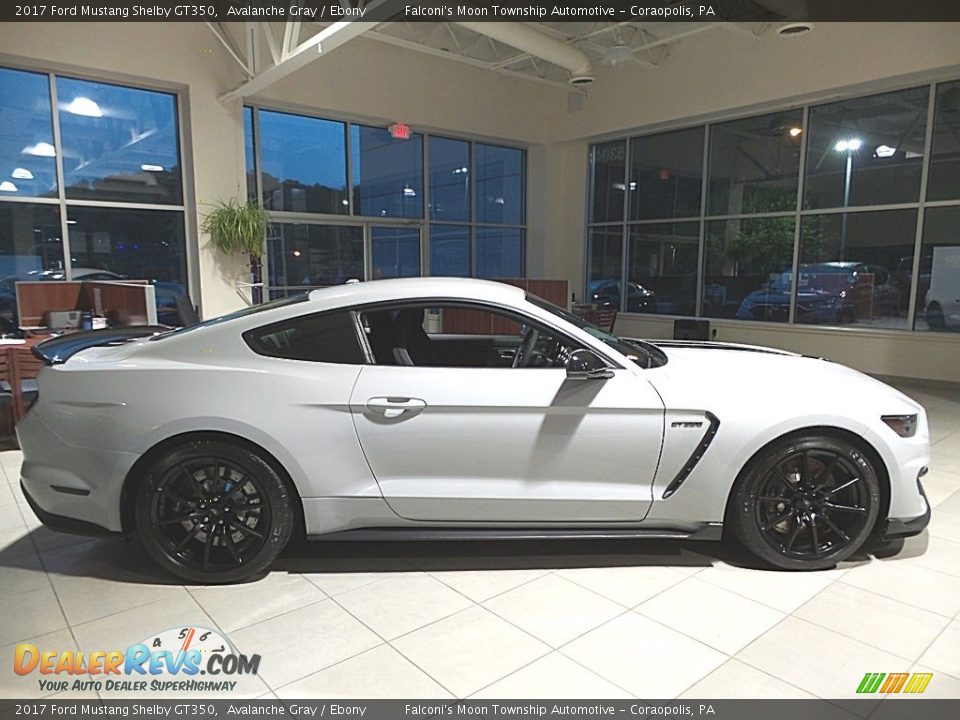 2017 Ford Mustang Shelby GT350 Avalanche Gray / Ebony Photo #1