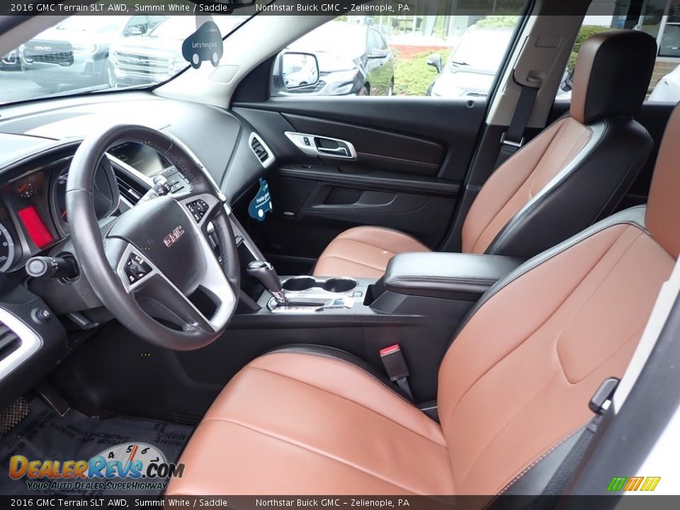 Front Seat of 2016 GMC Terrain SLT AWD Photo #20