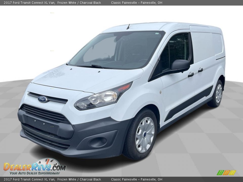 2017 Ford Transit Connect XL Van Frozen White / Charcoal Black Photo #1