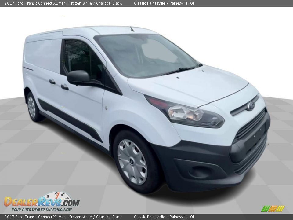 2017 Ford Transit Connect XL Van Frozen White / Charcoal Black Photo #2