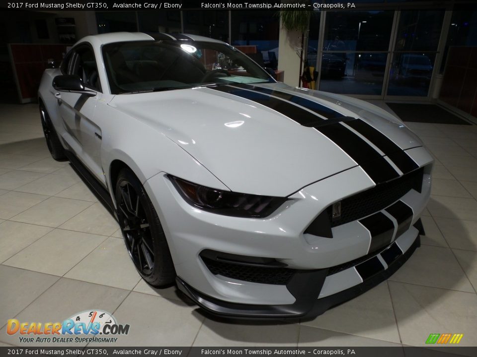 2017 Ford Mustang Shelby GT350 Avalanche Gray / Ebony Photo #7