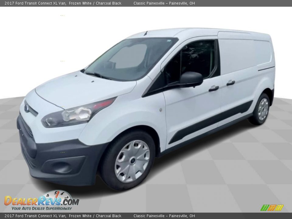 2017 Ford Transit Connect XL Van Frozen White / Charcoal Black Photo #4