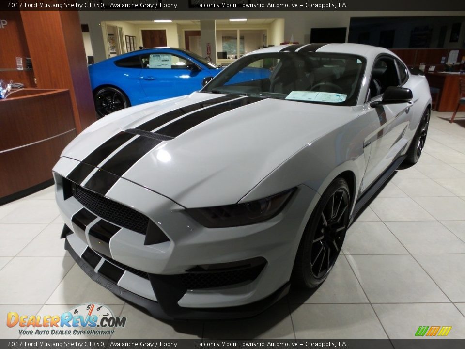 2017 Ford Mustang Shelby GT350 Avalanche Gray / Ebony Photo #9