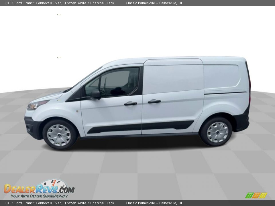 2017 Ford Transit Connect XL Van Frozen White / Charcoal Black Photo #5