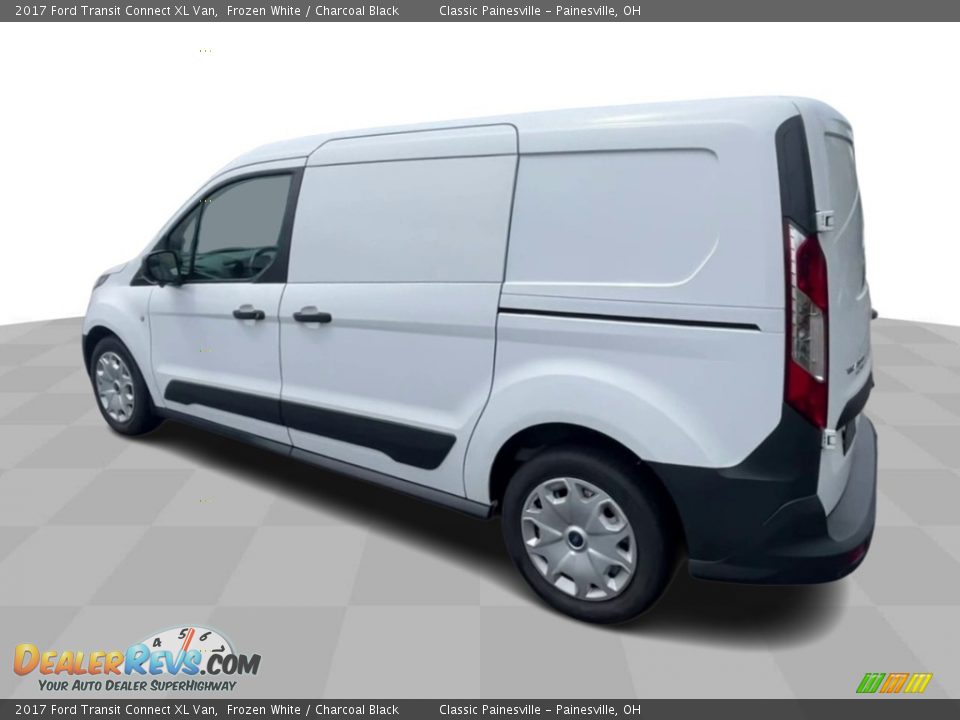 2017 Ford Transit Connect XL Van Frozen White / Charcoal Black Photo #6