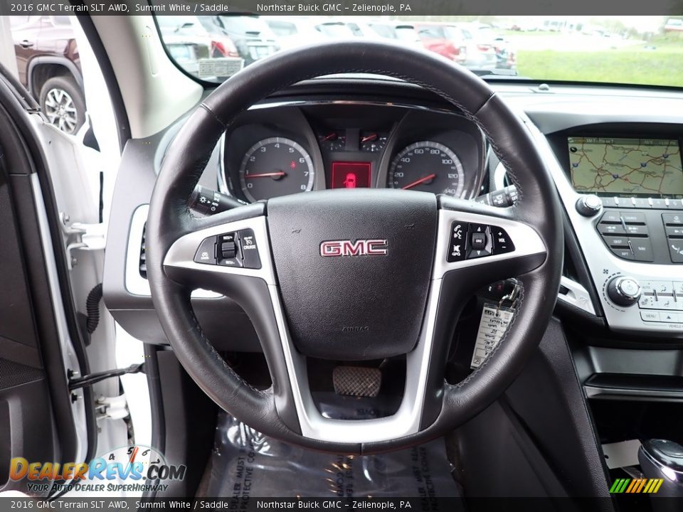 2016 GMC Terrain SLT AWD Steering Wheel Photo #29