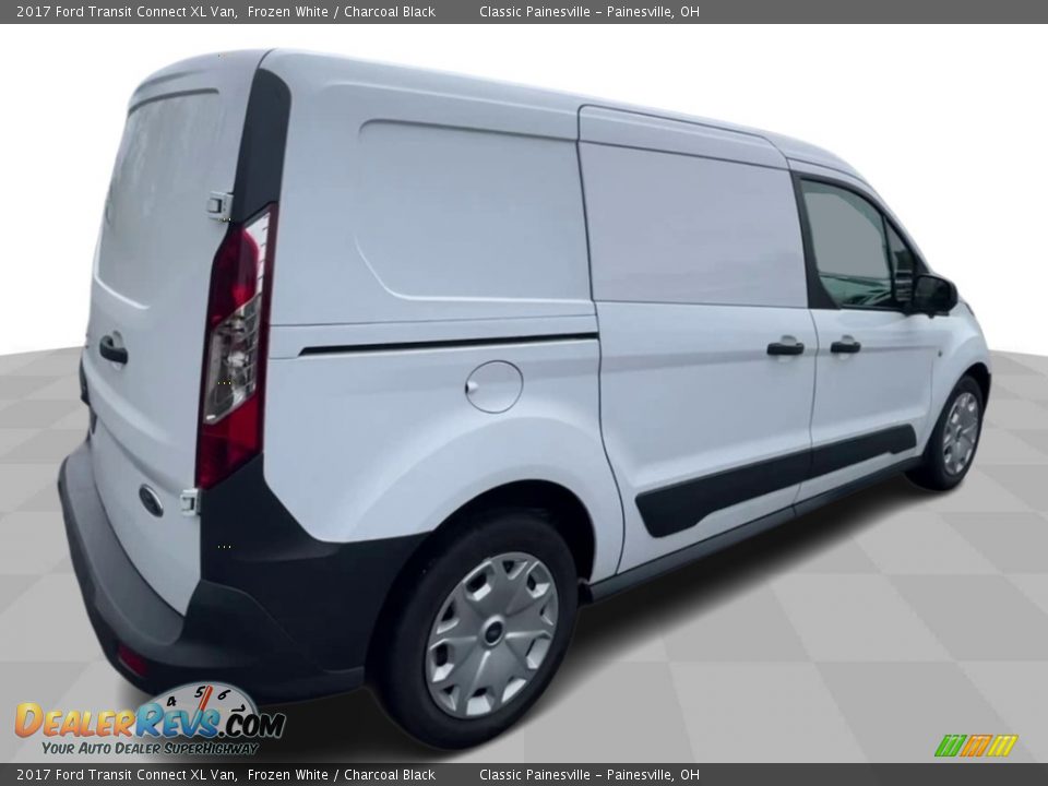 2017 Ford Transit Connect XL Van Frozen White / Charcoal Black Photo #8