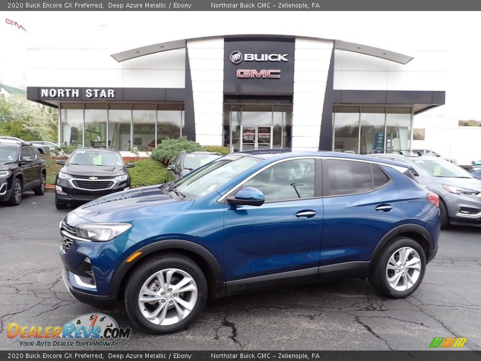 2020 Buick Encore GX Preferred Deep Azure Metallic / Ebony Photo #1