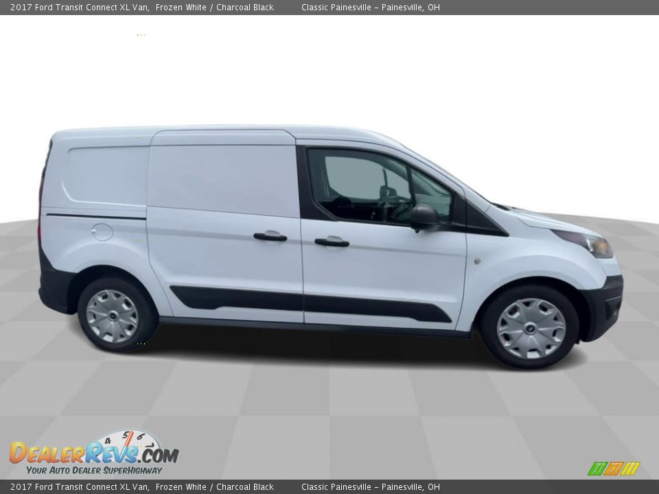 2017 Ford Transit Connect XL Van Frozen White / Charcoal Black Photo #9