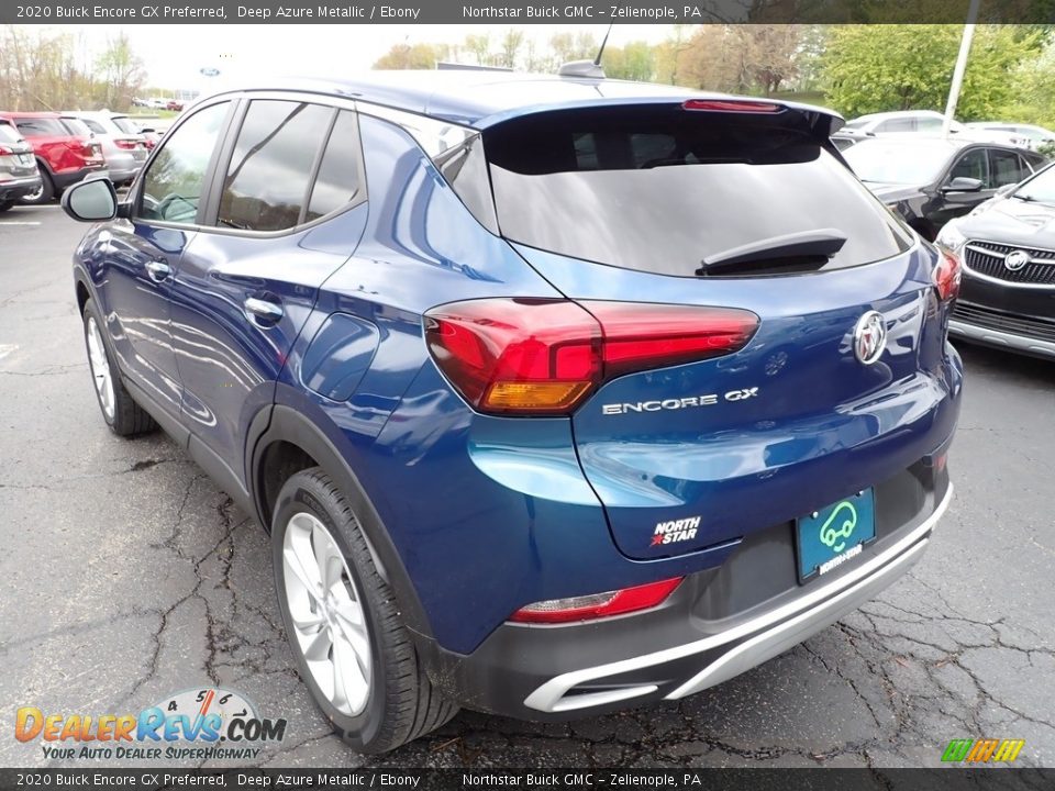 2020 Buick Encore GX Preferred Deep Azure Metallic / Ebony Photo #4