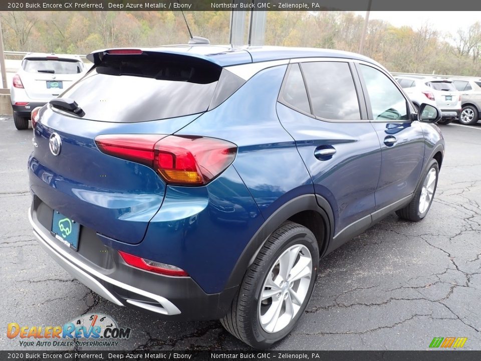 2020 Buick Encore GX Preferred Deep Azure Metallic / Ebony Photo #6