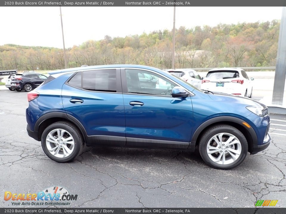 2020 Buick Encore GX Preferred Deep Azure Metallic / Ebony Photo #8