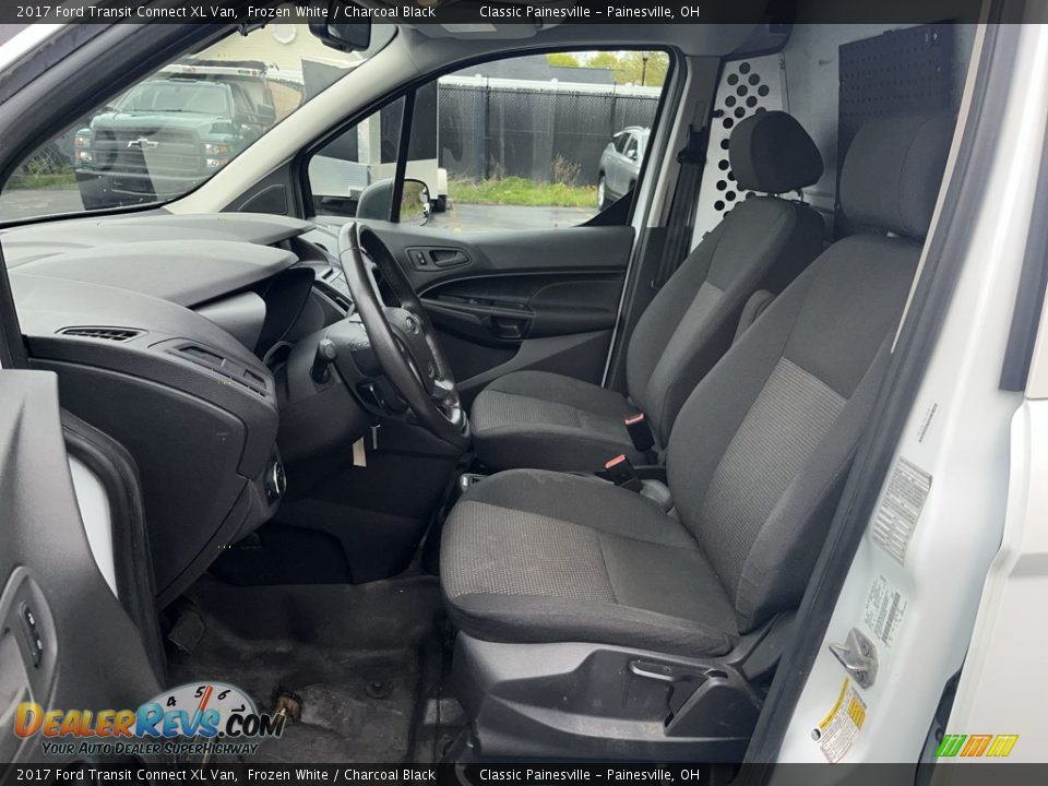 2017 Ford Transit Connect XL Van Frozen White / Charcoal Black Photo #17