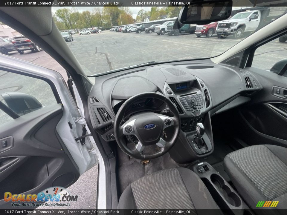 Charcoal Black Interior - 2017 Ford Transit Connect XL Van Photo #18