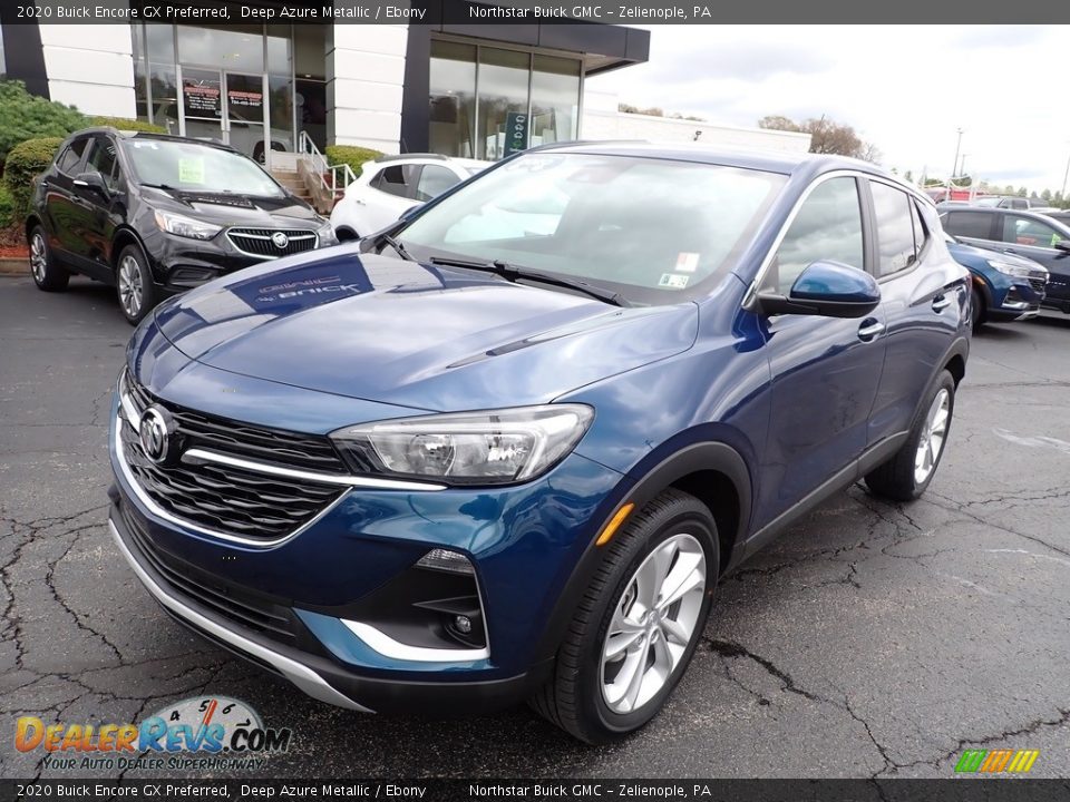 2020 Buick Encore GX Preferred Deep Azure Metallic / Ebony Photo #12