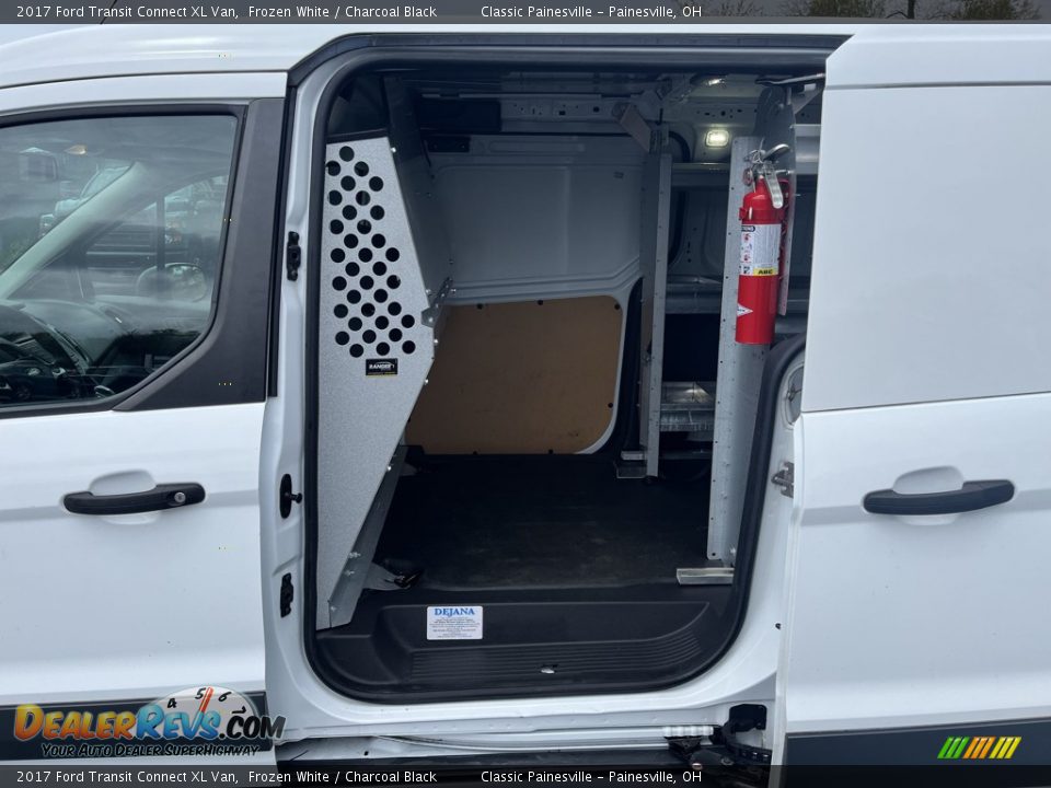 2017 Ford Transit Connect XL Van Frozen White / Charcoal Black Photo #21