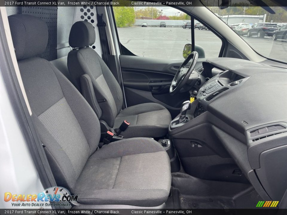 2017 Ford Transit Connect XL Van Frozen White / Charcoal Black Photo #24