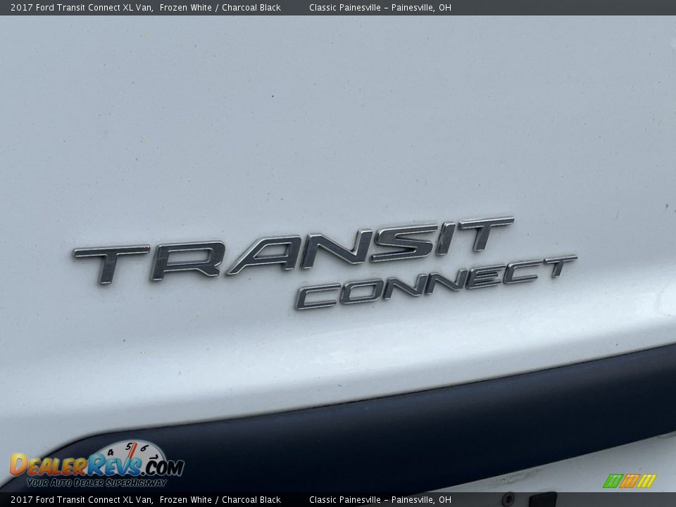 2017 Ford Transit Connect XL Van Frozen White / Charcoal Black Photo #28