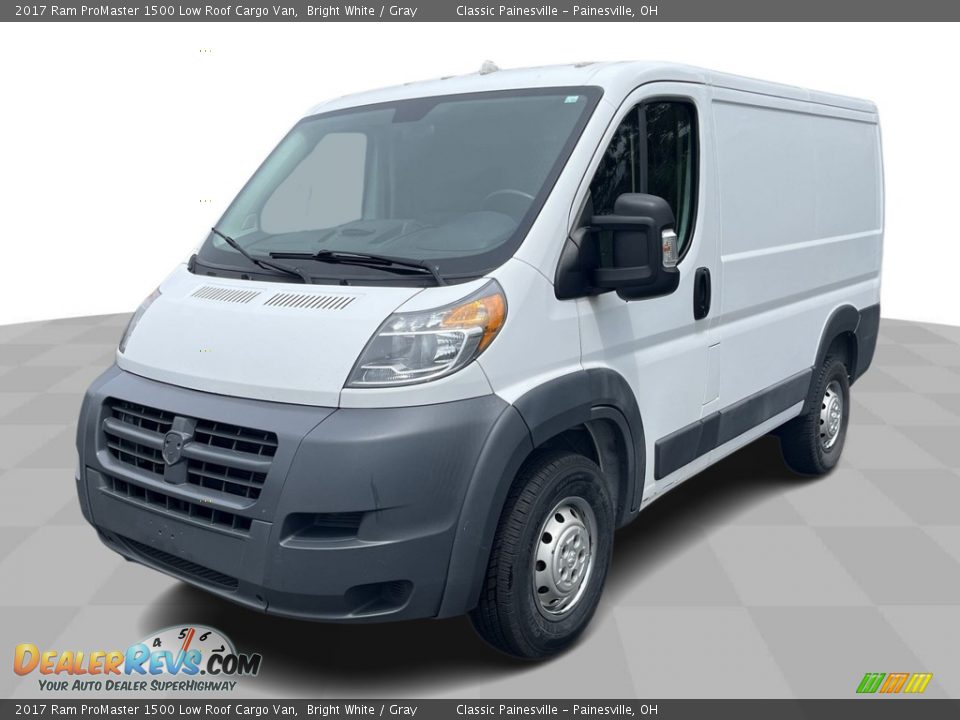 2017 Ram ProMaster 1500 Low Roof Cargo Van Bright White / Gray Photo #1