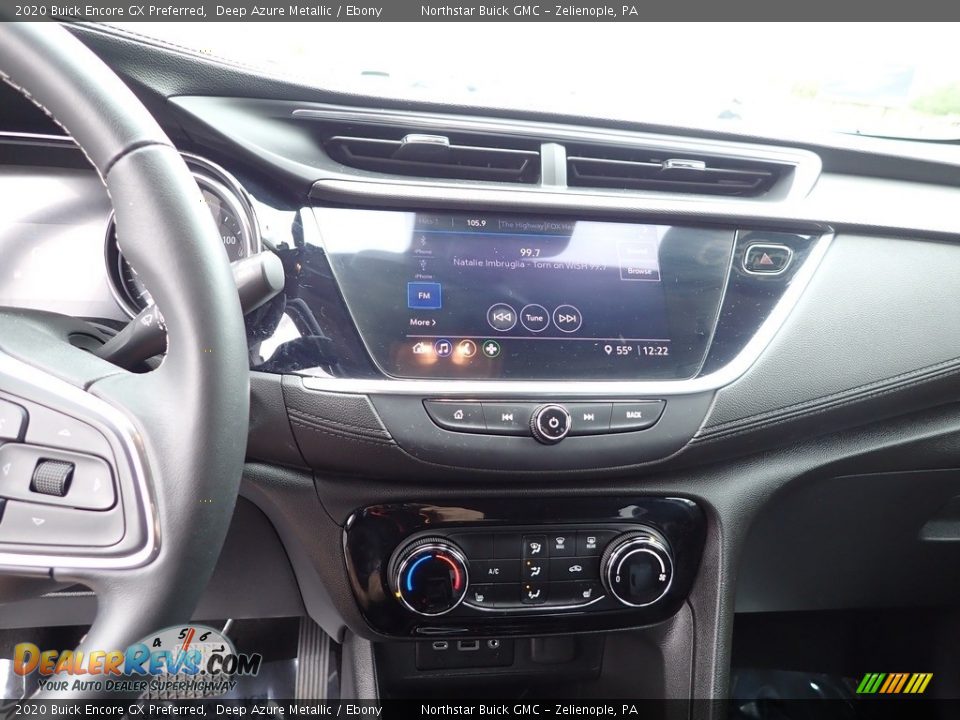 2020 Buick Encore GX Preferred Deep Azure Metallic / Ebony Photo #24