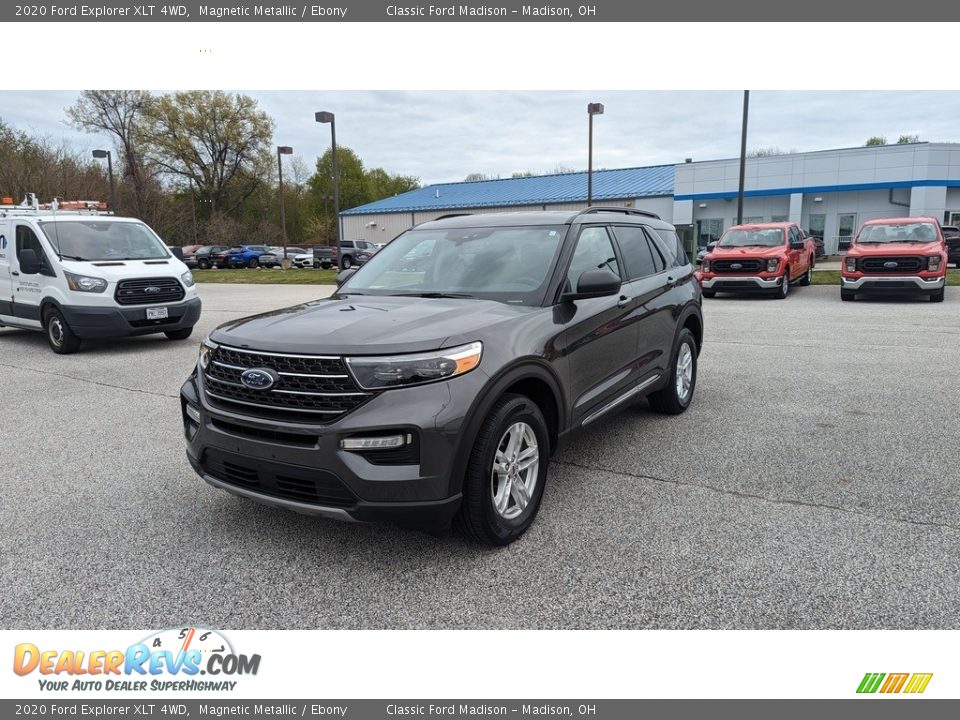 2020 Ford Explorer XLT 4WD Magnetic Metallic / Ebony Photo #1