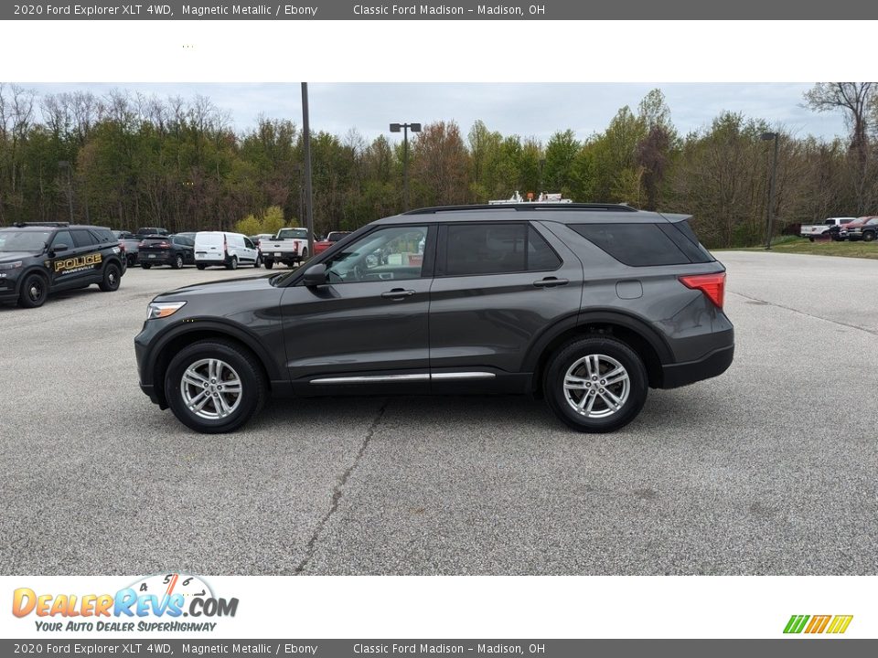 2020 Ford Explorer XLT 4WD Magnetic Metallic / Ebony Photo #2