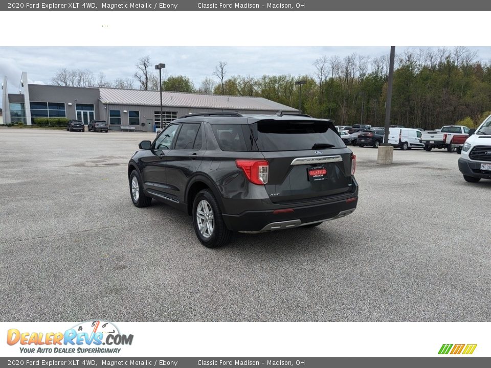 2020 Ford Explorer XLT 4WD Magnetic Metallic / Ebony Photo #3