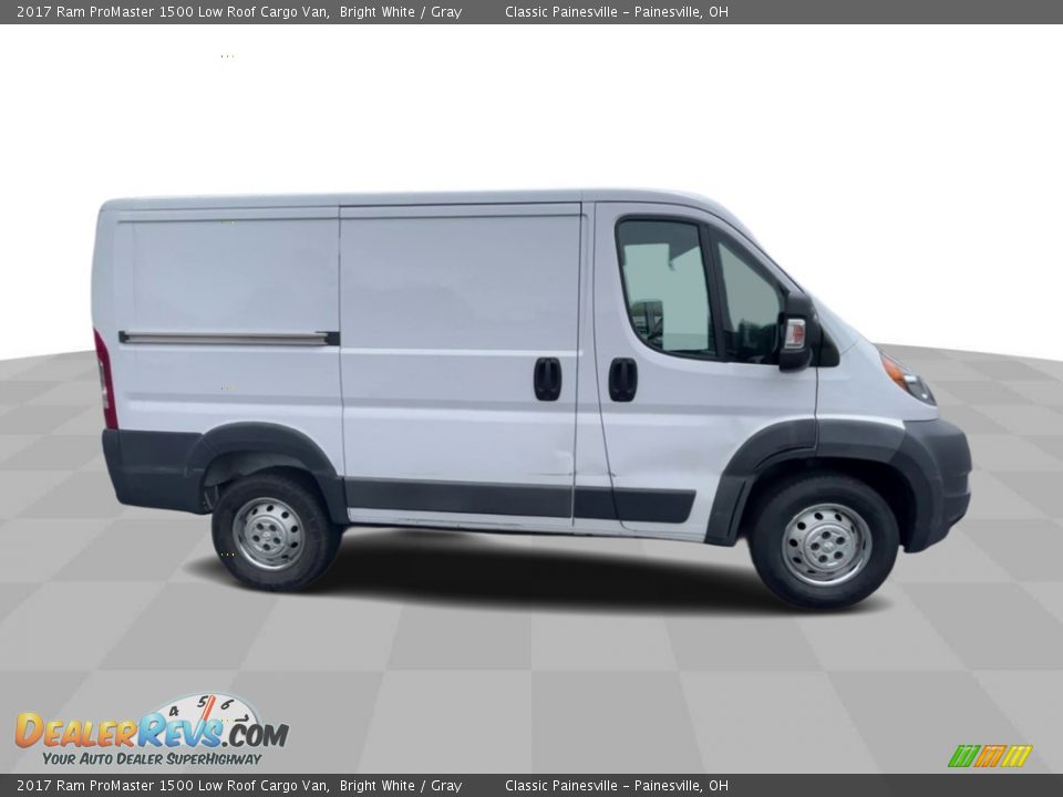 2017 Ram ProMaster 1500 Low Roof Cargo Van Bright White / Gray Photo #9