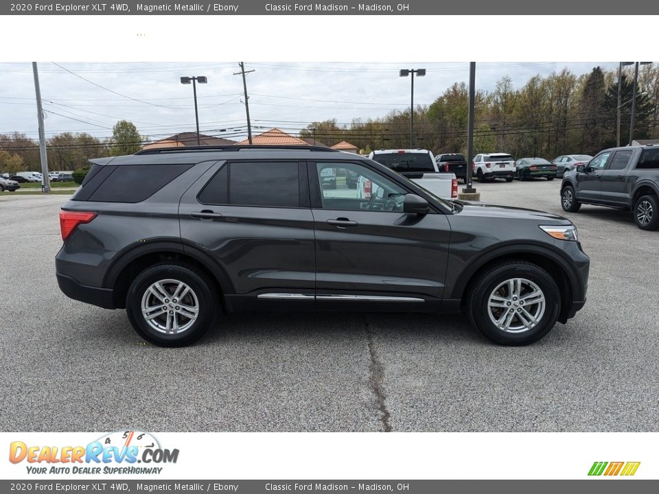 2020 Ford Explorer XLT 4WD Magnetic Metallic / Ebony Photo #6