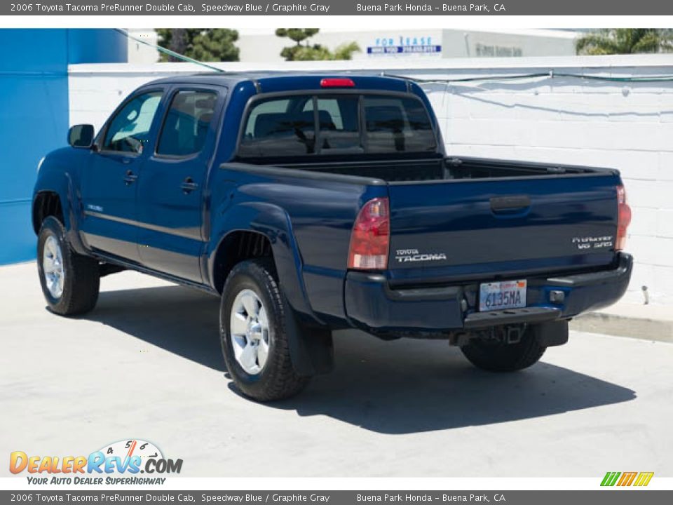 2006 Toyota Tacoma PreRunner Double Cab Speedway Blue / Graphite Gray Photo #2