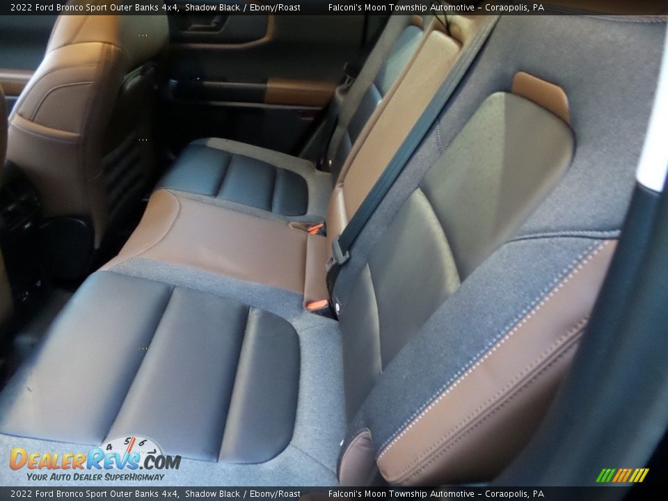 Rear Seat of 2022 Ford Bronco Sport Outer Banks 4x4 Photo #19