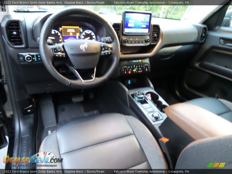 Front Seat of 2022 Ford Bronco Sport Outer Banks 4x4 Photo #20