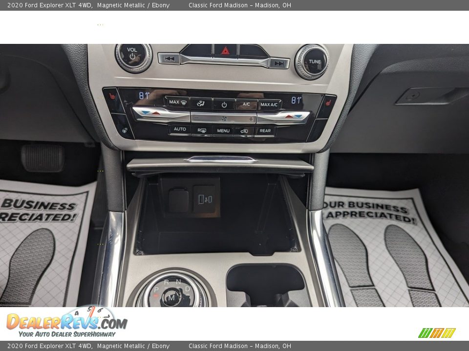 2020 Ford Explorer XLT 4WD Magnetic Metallic / Ebony Photo #11