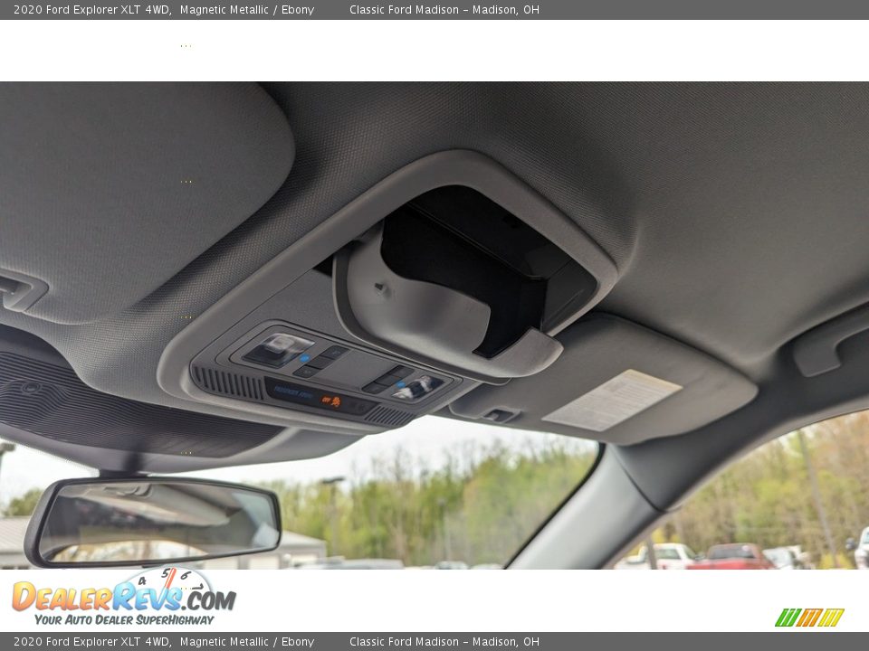 2020 Ford Explorer XLT 4WD Magnetic Metallic / Ebony Photo #12