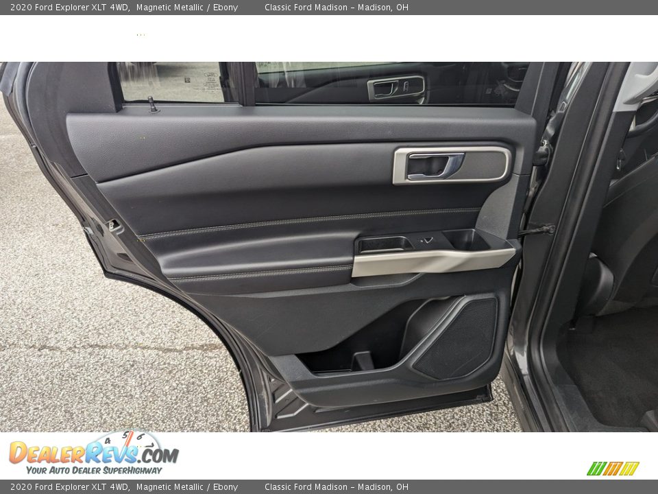 2020 Ford Explorer XLT 4WD Magnetic Metallic / Ebony Photo #14