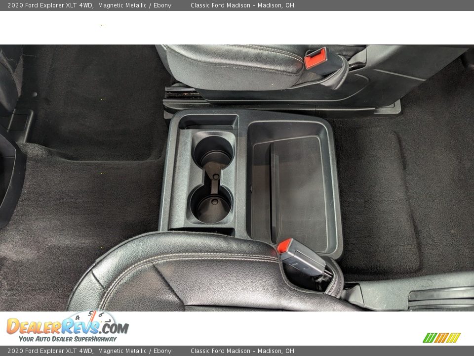 2020 Ford Explorer XLT 4WD Magnetic Metallic / Ebony Photo #16