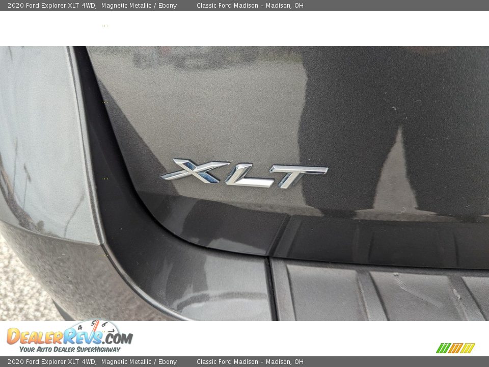 2020 Ford Explorer XLT 4WD Magnetic Metallic / Ebony Photo #21