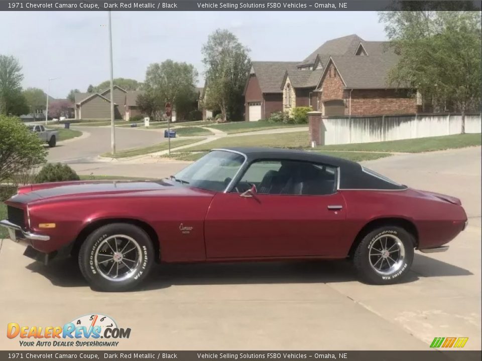 Dark Red Metallic 1971 Chevrolet Camaro Coupe Photo #1