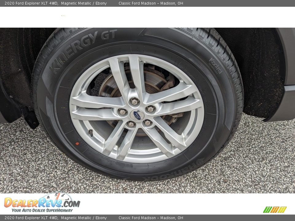 2020 Ford Explorer XLT 4WD Magnetic Metallic / Ebony Photo #23