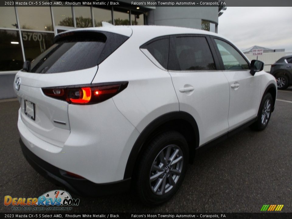 2023 Mazda CX-5 S Select AWD Rhodium White Metallic / Black Photo #2