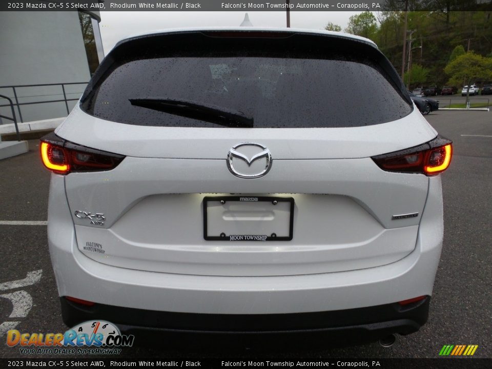 2023 Mazda CX-5 S Select AWD Rhodium White Metallic / Black Photo #3