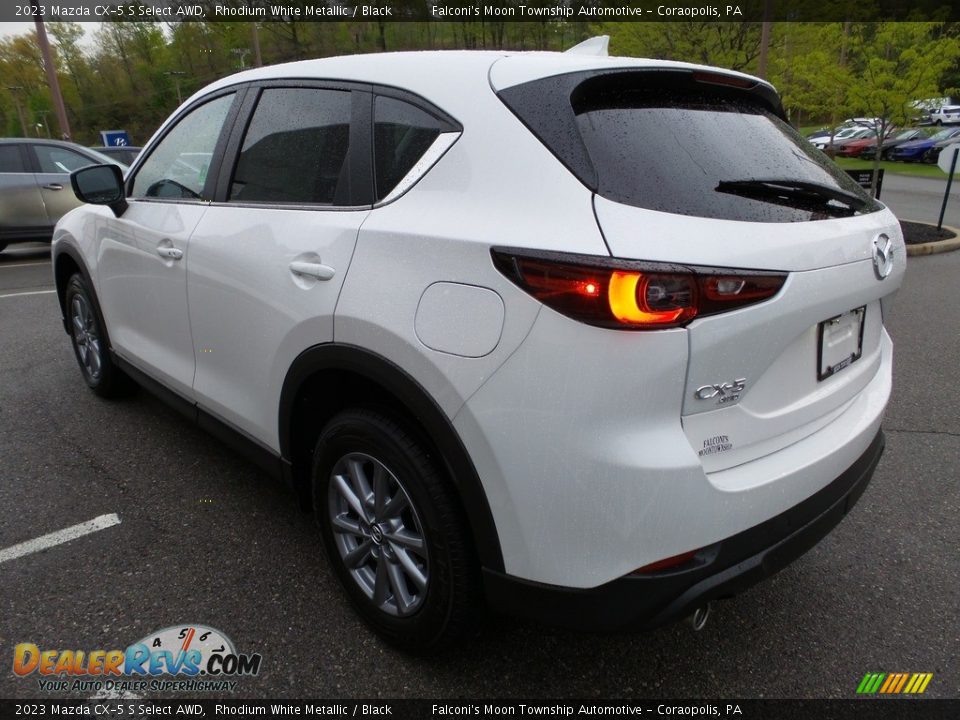 2023 Mazda CX-5 S Select AWD Rhodium White Metallic / Black Photo #5