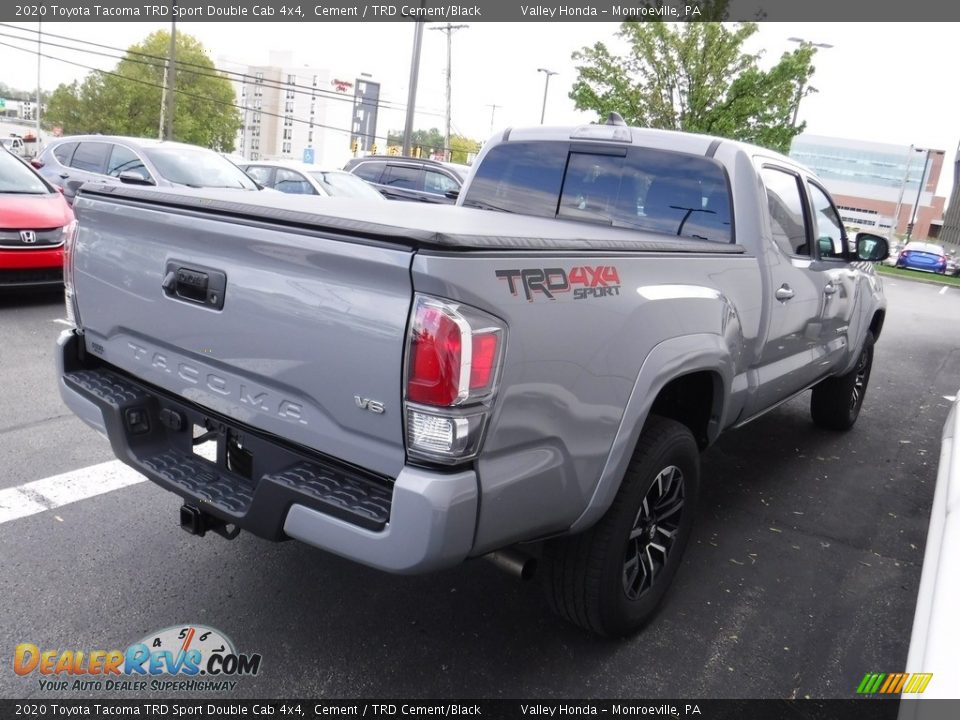 2020 Toyota Tacoma TRD Sport Double Cab 4x4 Cement / TRD Cement/Black Photo #8