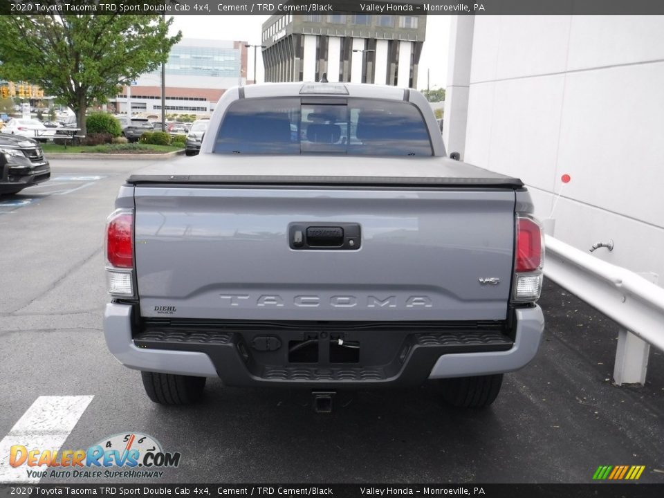 2020 Toyota Tacoma TRD Sport Double Cab 4x4 Cement / TRD Cement/Black Photo #10
