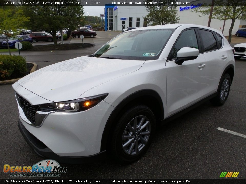 2023 Mazda CX-5 S Select AWD Rhodium White Metallic / Black Photo #7