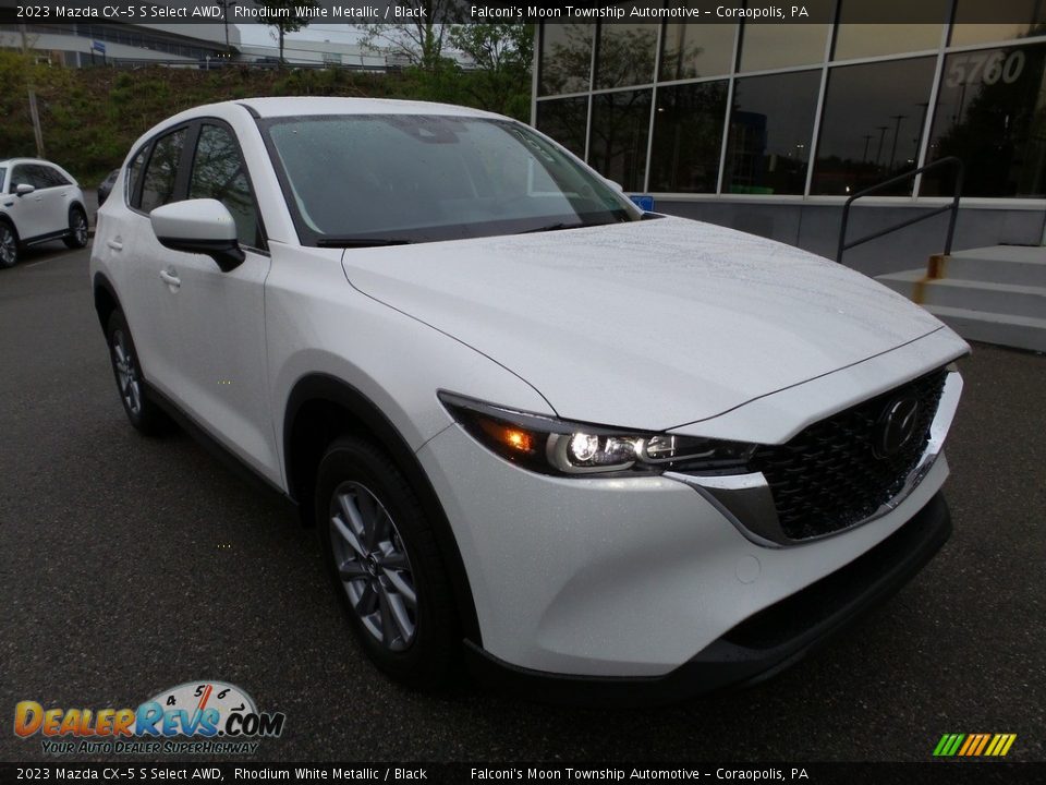 2023 Mazda CX-5 S Select AWD Rhodium White Metallic / Black Photo #9