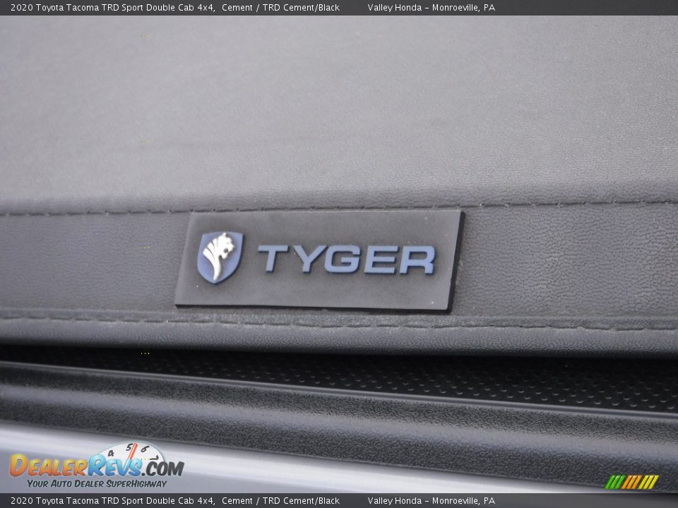 2020 Toyota Tacoma TRD Sport Double Cab 4x4 Cement / TRD Cement/Black Photo #13