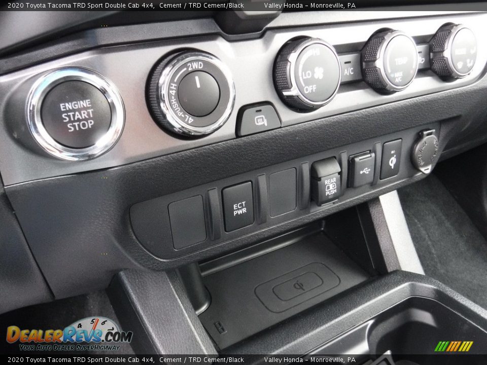 2020 Toyota Tacoma TRD Sport Double Cab 4x4 Cement / TRD Cement/Black Photo #25